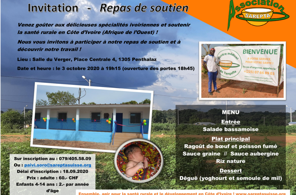 Repas de soutien 2020