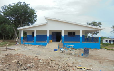 Construction of the building completed!