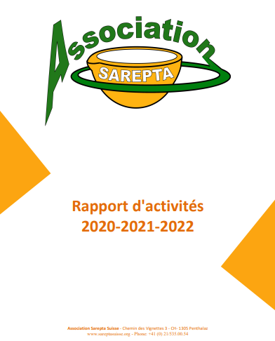 Publication du Rapport d’activités 2020-2021-2022