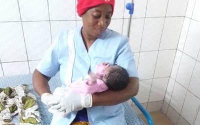 L’année 2023 débute par une naissance au Centre médical de Tangafla