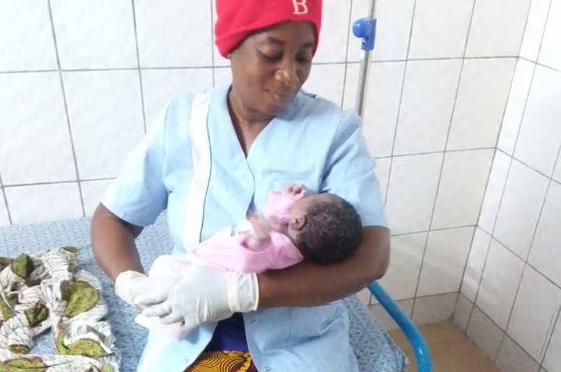 L’année 2023 débute par une naissance au Centre médical de Tangafla