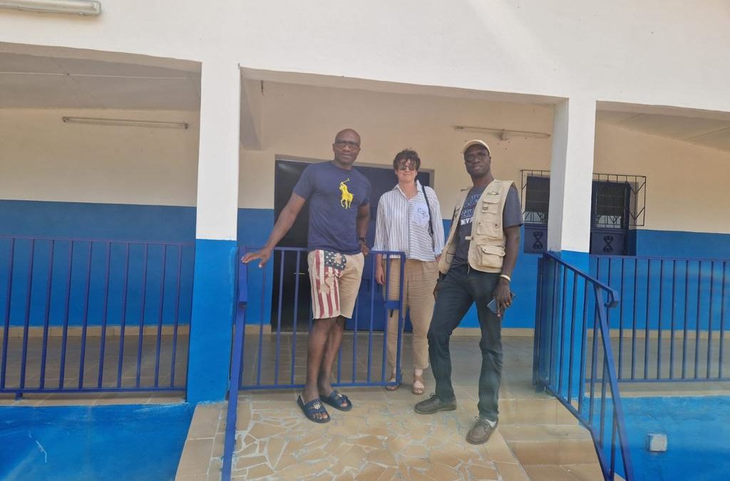 Two members of SAREPTA Switzerland visit the Tangafla Medical Center